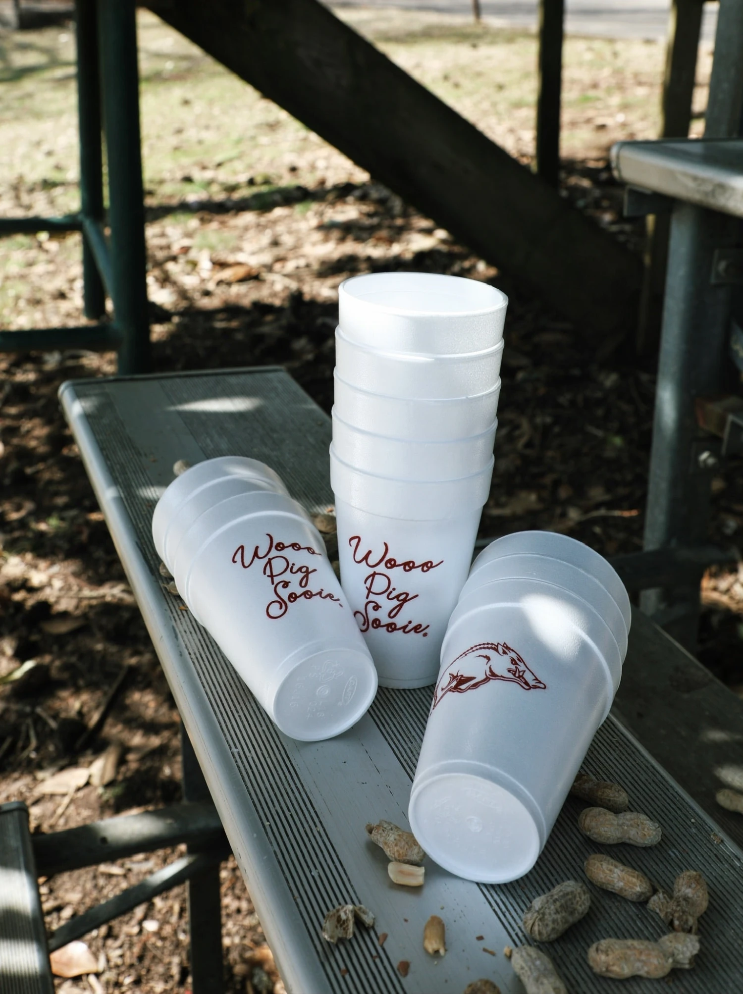 Wooo Pig Sooie Razorback Foam Cups 6 Wooo Pig Sooie Razorback Foam Cups - Image 6