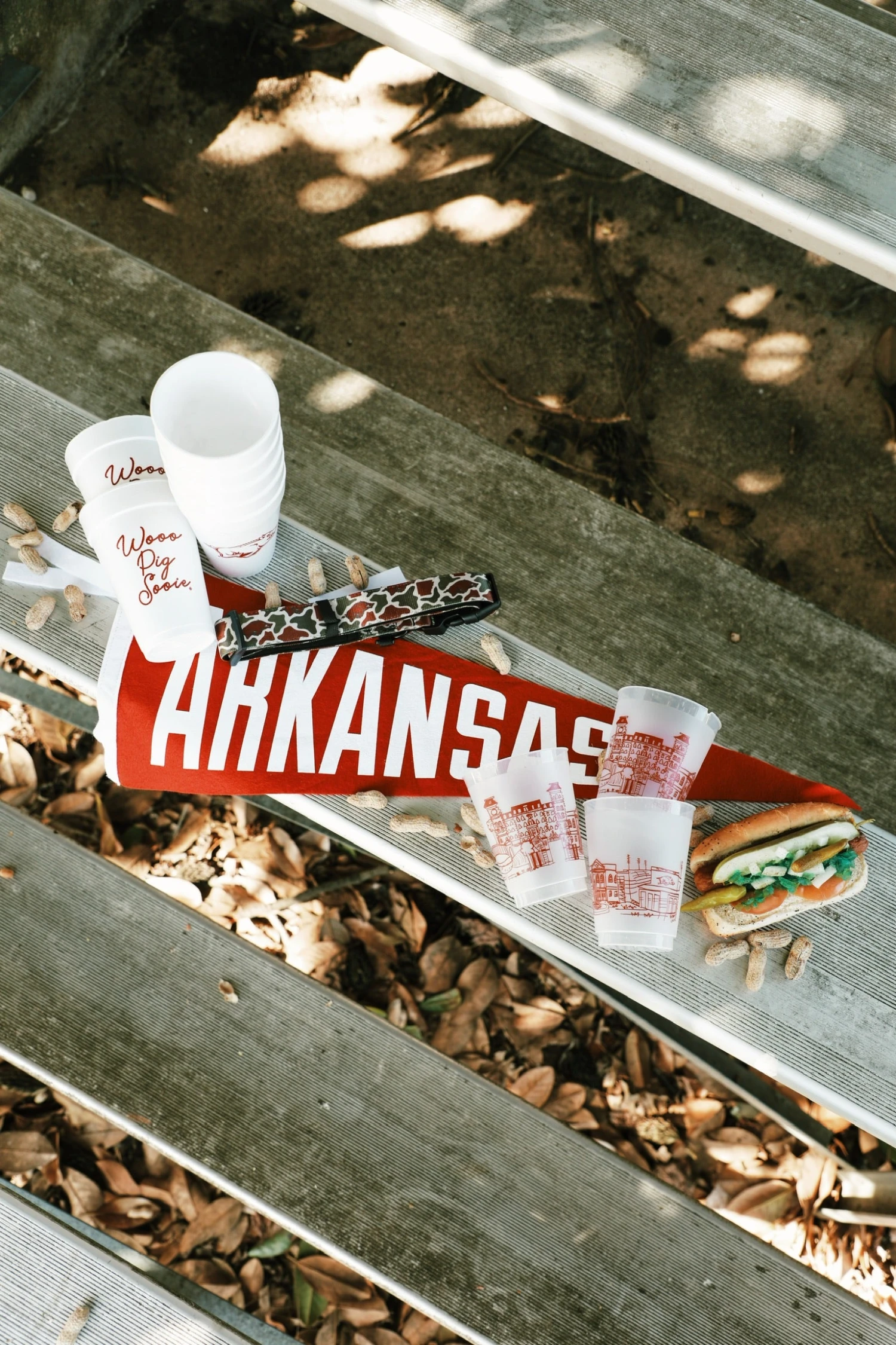 University Of Arkansas Campus Skyline Reusable Cups 8 University Of Arkansas Campus Skyline Reusable Cups - Image 8