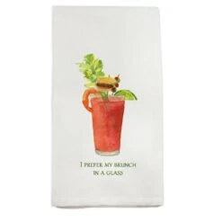 Brunch In A Glass Dishtowel -Home Goods Store 0c84ab5a7901693b34d1821a76aa2fbdd2613184f2eff84d7b142927438b3db7