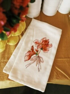 Azalea Tea Towel