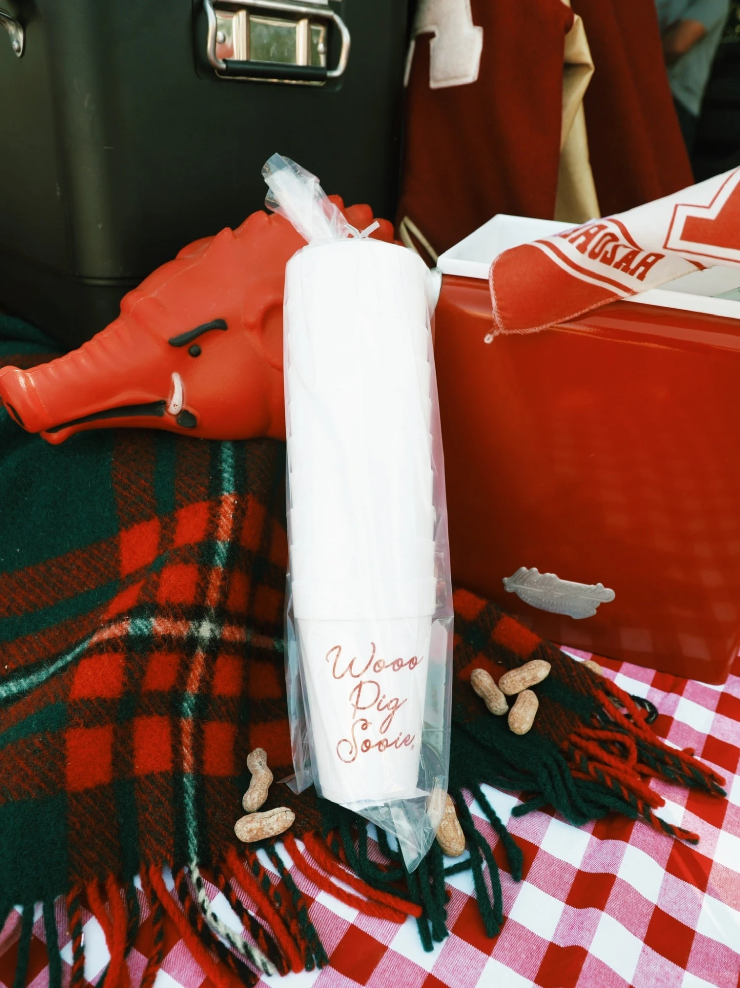 Wooo Pig Sooie Razorback Foam Cups 2 Wooo Pig Sooie Razorback Foam Cups - Image 2