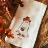 Boo Cowboy Tea Towel