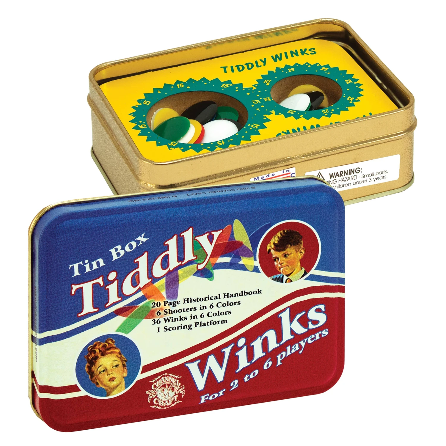 Tiddly Winks In A Classic Toy Tin 2 Tiddly Winks In A Classic Toy Tin - Image 2