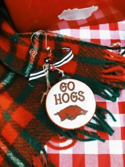 Arkansas Puff Ornament