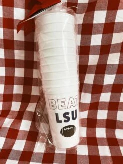 Beat LSU Stadium Cups -Home Goods Store 48524BBE DDF3 4CA6 A7E0 B50D7282E80F