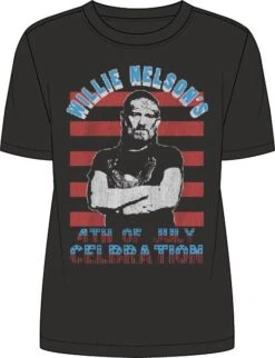 Willie Nelson 4th Of July Tee -Home Goods Store 494e36965299b57d5081fe27a7717584795c779dc864a358ee2aa787aba71f87