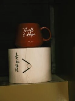 Thrill Of Hope Mug + Gift Box - Red Mug