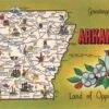 Arkansas Land Of Opportunity Art Print