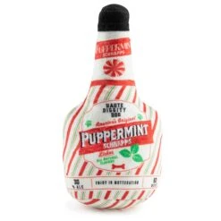 Puppermint Schnapps Bottle Dog Toy