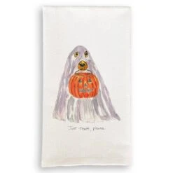Just Treats Please Ghost Tea Towel -Home Goods Store 51b58e0a88d765db227188a4fe506ec441d458ee9e3c0eb8e17cb59032773c8b