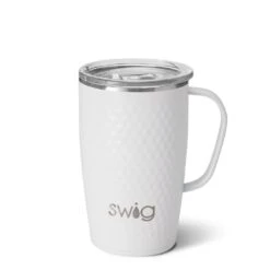 Swig Life: Golf Partee Travel Mug (18oz) -Home Goods Store 53251b97c2f8abd894525f5e4ede51a11461620a4fd1a095a0e1ed7e9dab3c36