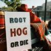 Old Try: Root Hog Print - 13x20