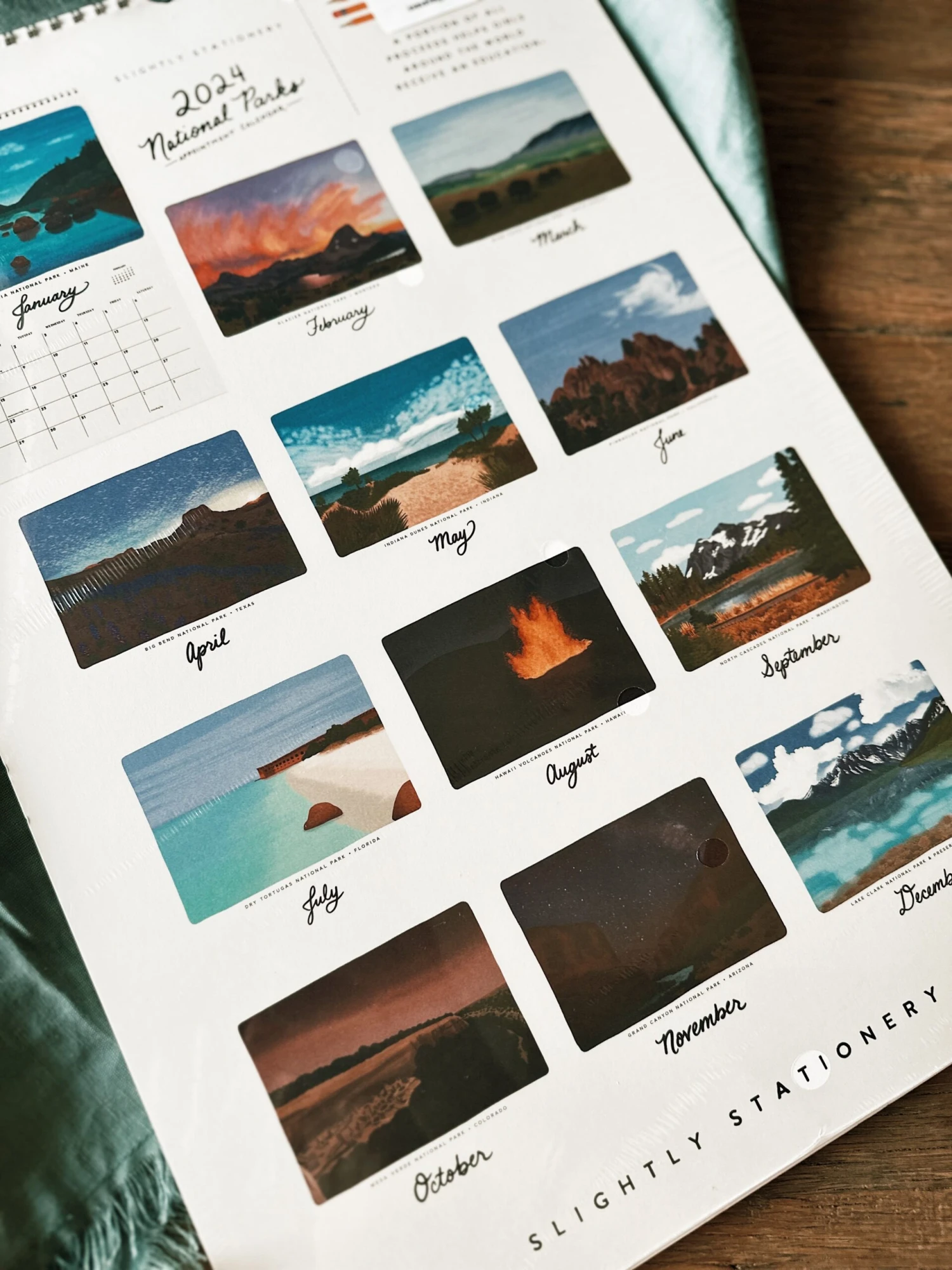 2024 National Parks Appointment Calendar 2 2024 National Parks Appointment Calendar - Image 2