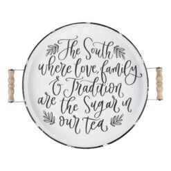 South Family Tradition Enamel Tray -Home Goods Store 627e48135aee95d8429f0c2b4ff28263bb7a6a658b02bf683271b4e32719d401