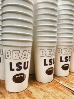 Beat LSU Stadium Cups -Home Goods Store 64E8382A 1EA2 4400 9A93 247DB19E5BC6