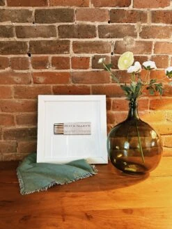 Match South: Bud & Alleys Seaside Restaurant White Frame