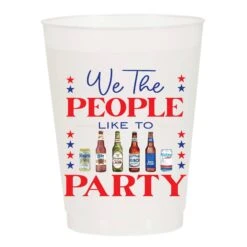 We The People Like To Party Reusable Cups -Home Goods Store 6d4fc2ecf5fb5151762590e231c4a01e1b645a13af1a55a94a6e28a1776f3d46