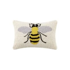 Bee Hook Pillow -Home Goods Store 74746df9ca14047765cbefedbc969a6ad02c524a4ca71eccf7cc105c91e3e232