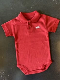 Arkansas Polo Onesie -Home Goods Store 775F1E27 A20F 4EF8 A3A6 53D3D3D65B87