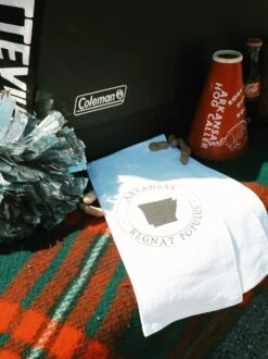 Arkansas Emblem Tea Towel