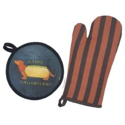 Halloweenie Pot Holder Set -Home Goods Store 8b3477768c3d199695d383c1617dbfad0a57ff43d58e4b5173dfaaf753ee6e72