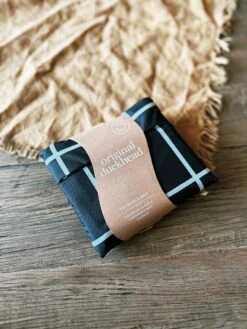 Original Duckhead: Black Grid Reusable Bag