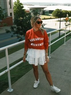 Arkansas Weekends Sweatshirt - Red -Home Goods Store 92DE39A5 32A9 41A8 B7BE 975DEAE94EBC