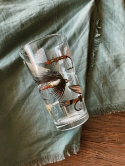 Fly Fishing Lures Beer Pint