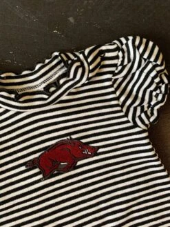 Arkansas Stripe Bubble Romper -Home Goods Store A2F056F5 CC2B 47CB A293 E5BDEC38864A