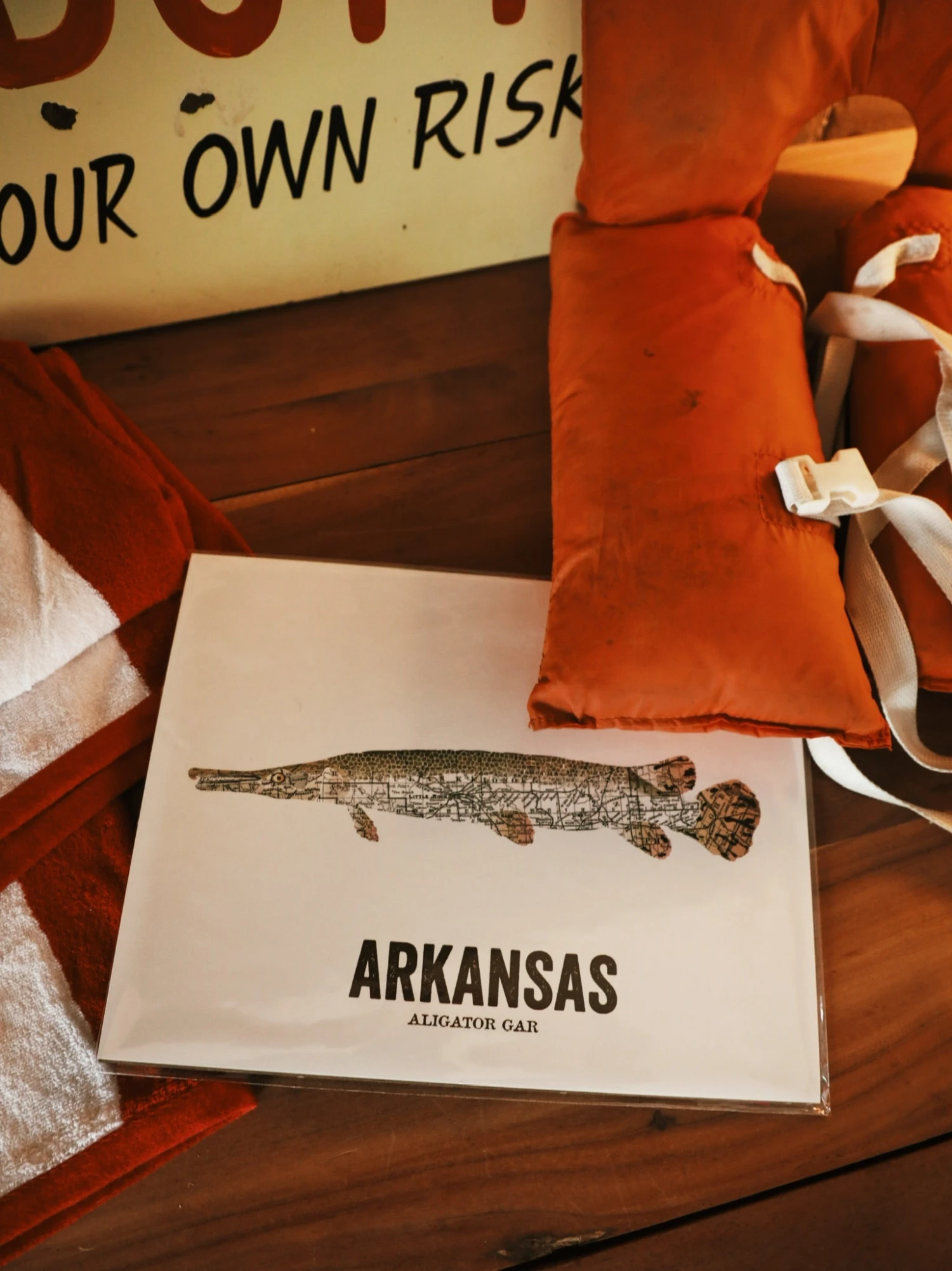 Alligator Gar Art Print - 11x14 1 Alligator Gar Art Print - 11x14