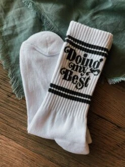 The Bee & The Fox: Doing My Best Socks