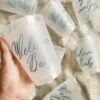 Welcome Baby Reusable Cups - Blue