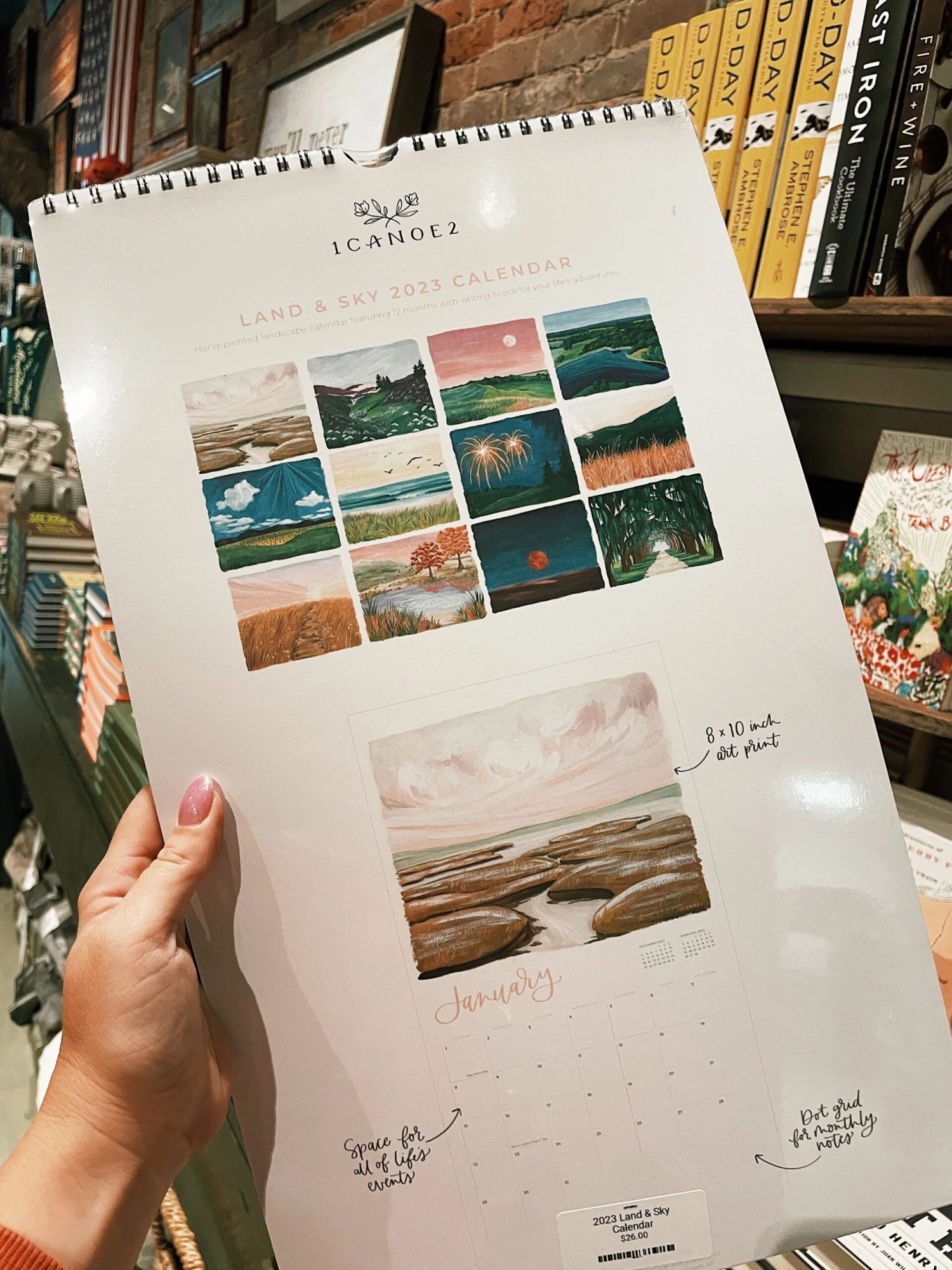 2023 Land & Sky Calendar 2 2023 Land & Sky Calendar - Image 2