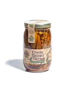 The Real Dill: Creole Spiced Okra -Home Goods Store CSO Front Shadow White
