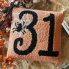 October 31 Halloween Hook Pillow