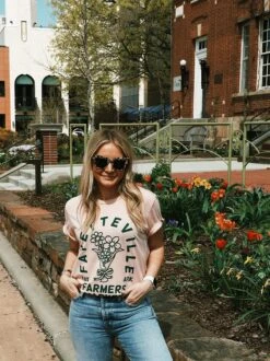 Fayetteville Farmers Market Fresh Flowers T-Shirt -Home Goods Store D390B966 C346 4A47 93D5 0435E7054428