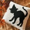 Halloween Cat Hook Pillow