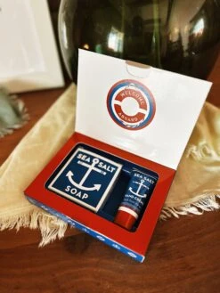 Sea Salt Soap And Hand Cream Gift Box