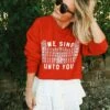 We Sing Unto You Sweatshirt