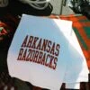 Arkansas Razorbacks Logo Tea Towel