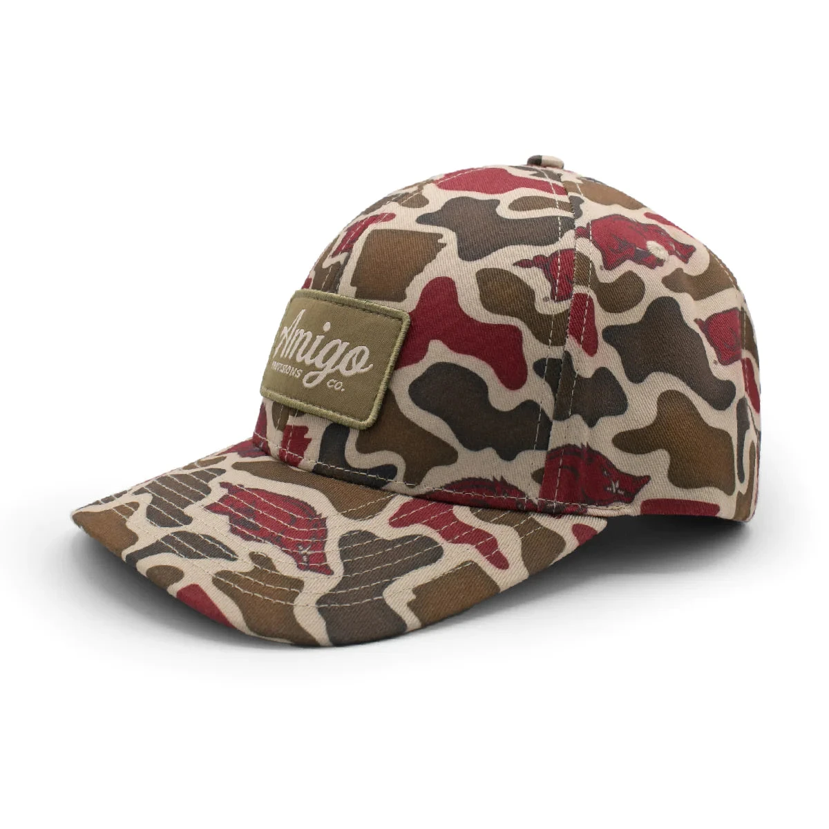 Amigo Provisions: Razorback Camo Hat 6 Amigo Provisions: Razorback Camo Hat - Image 6