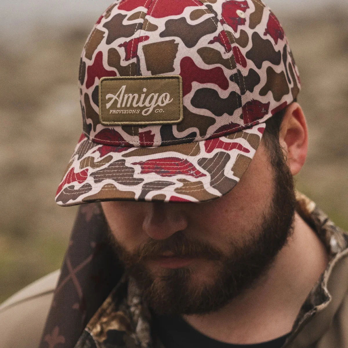 Amigo Provisions: Razorback Camo Hat 8 Amigo Provisions: Razorback Camo Hat - Image 8