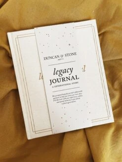 Duncan & Stone: Legacy Journal - Cream -Home Goods Store IMG 0200