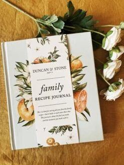 Duncan & Stone: Family Recipe Journal -Home Goods Store IMG 0568