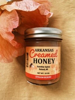 Guenther Apiary: Arkansas Creamed Honey - Strawberry -Home Goods Store IMG 0818