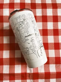 Fayetteville, AR Map Insulated Tumbler -Home Goods Store IMG 0942 0f777678 b530 44aa b816 ef7f109fb37e