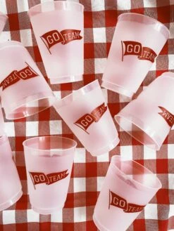 Go Team Pennant Reusable Cups (City Supply Exclusive)