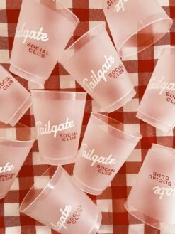 Tailgate Social Club Reusable Cups (City Supply Exclusive)