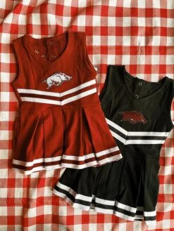 Arkansas Cheer Bodysuit Dress - Red -Home Goods Store IMG 1357 706a9d30 e692 4f25 ba83 787c09cf471d