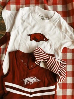 Arkansas Short Sleeve Tee - White -Home Goods Store IMG 1396